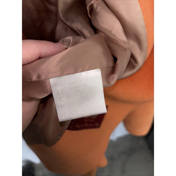 Ivo Nikkolo Vintage Mohair Jacket Orange Size UK14, US12 - Picture 7 of 10